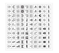 YUPEIUKLI Etichette adesive per Pannelli interruttori Impermeabili, Etichette adesive per interruttori della Luce, Adesivi per Pannelli interruttori, Etichette adesive per casa, Scuola e aziende