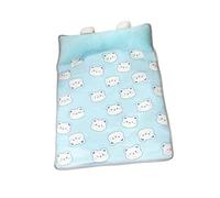 YUPEIUKLI Tappetino rinfrescante in Seta ghiacciata per Uso Domestico per Cani e Gatti, Comodo Letto per Animali Domestici con Fondo Antiscivolo per Un Luogo di Riposo per Animali di Piccola Taglia