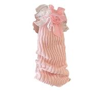YUPEIUKLI zousxbs Scaldamuscoli alla Moda Calzini con Pizzo per Bambini Leggings per Abiti Accessori per Uniformi Scolastiche Coprigambe per Bambine