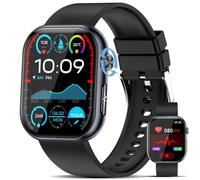 YUPENG 2025 Smartwatch con ECG+HRV/ li m /Lipidi/Acido Urico/Pressione Sanguigna 24H, 1,95" AMOLED Orologio Fitness Tracker con Chiamate, BMI/Sonno/Cardiofrequenzimetro, SOS/IP68 iOS Android