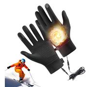 yupeuooe Guanti Riscaldanti - Guanti Sportivi Invernali - Sportivi Riscaldati USB Touchscreen Per Sci Alpinismo Snowboard Trekking Pattinaggio Sul Ghiaccio Festival Invernali