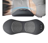 yupeuooe Lombare con Massaggiatore - Cuscinetto Elettrico per Massaggio Lombare con Calore - Memory Foam Per Divano Ufficio Sedia Rotelle Auto Studio Lavoro