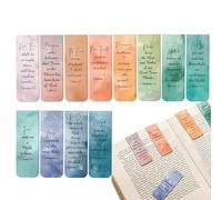 yupeuooe Segnalibro biblico, segnalibri religiosi magnetici con versi della Bibbia, da lettura per ufficio, casa, classe, scuola, studenti, insegnanti, bambini, amanti dei libri, Natale