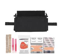 yupeuooe - Trauma Pouch | Trasportino Trauma portatile per campeggio, viaggi, auto, ufficio, caccia, attività all'aperto, casa, escursionismo al chiuso, Nero, Refer to description, Unisex