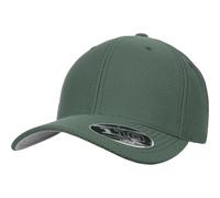 Yupoong 110 Hybrid Flexfit Cappello Visiera Curva 6 Pannello da Baseball Head