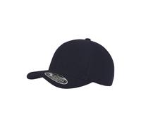 Yupoong Cap 110 Cool & Dry Mini Piqué Flexfit Tech Cuffia Baseball 6 Pannelli