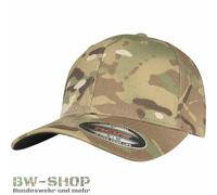YUPOONG FLEXFIT CAP MULTICAM WOOLY PETTINATO US ARMY BERRETTO BASECAP...