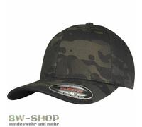 YUPOONG FLEXFIT CAP MULTICAM WOOLY PETTINATO US ARMY BERRETTO BASECAP...