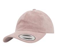 Yupoong Flexfit Low Profile Berretto Dad Cap in Velluto, Visiera Curva