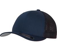 YUPOONG Inc. Cap Flexfit Cappello Trucker a rete in blu scuro S/M Blu