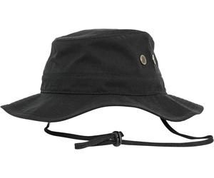 YUPOONG Inc. Cappello da pesca Ripstop Einheitsgröße Nero