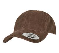 Yupoong Low Profile Velluto a Coste Papà Cap Arrotondati 6 Panel Cord-Kappe