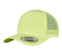 Yupoong Neon Retro Trucker Basecap Snapback Mesh Hat Flexfit Cappello HFT
