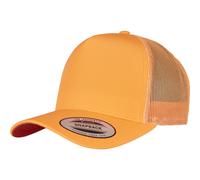 Yupoong Neon Retro Trucker Basecap Snapback Mesh Hat Flexfit Cappello HFT