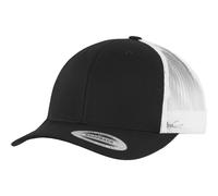 Yupoong Retro Trucker 2-Tone Canvas Mesh Cappello Low Basecap Heather Melange