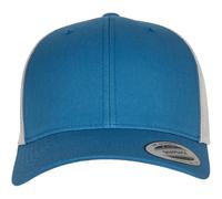 Yupoong Retro Trucker 2-Tone Canvas Mesh Cappello Low Basecap Heather Melange