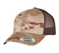 Yupoong Retro Trucker Multicam® Cappello Mesh Snapback 6 Pannelli Camouflage