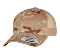 Yupoong Retro Trucker Multicam® Cappello Mesh Snapback 6 Pannelli Camouflage