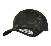 Yupoong Retro Trucker Multicam® Cappello Mesh Snapback 6 Pannelli Camouflage