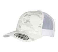 Yupoong Retro Trucker Multicam® Cappello Mesh Snapback 6 Pannelli Camouflage