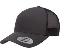 Yupoong Cappello da Uomo Yp Classics Retro Trucker, Carbone, Taglia Unica