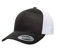 Yupoong Yp Classics 5-Panel Retro Trucker Cap-2-tone Cappello, Nero/Bianco, Taglia Unica Uomo