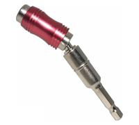 YUPPP 1 pcs Punta for trapano a vite magnetica, portapunte resistente a impatto da 1/4" con rotazione a 20°, prolunga pieghevole, bloccaggio a cambio rapido e .0315