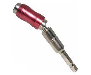 YUPPP 1 pcs Punta for trapano a vite magnetica, portapunte resistente a impatto da 1/4" con rotazione a 20°, prolunga pieghevole, bloccaggio a cambio rapido e .0315