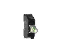YUPPP 5 pz. ZBV-M5 ZBVM5 Nuovo modello ZBVM1 Blocco for testa Ø22 con LED integrato, 230-240 V CA - Arancione .0511