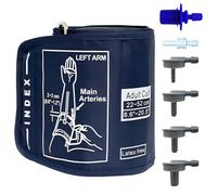 YUPZAR Applicabile al Misuratore Pressione Omron,Bracciale per Misuratore di Pressione, Circonferenza del Braccio da 22 a 52 cm,Adatto per l'uso Domestico (Blu scuro)