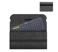 YUPZAR Custodia in Feltro per Tastiera Wireless da 29 cm - Compatibile con Logitech Pebble Keys 2 K380s/K380 - Custodia Protettiva Compatta da Viaggio in Tessuto Morbido per Casa, Ufficio e Zaino