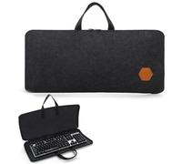 YUPZAR Custodia tastiera universale 37×17 cm borsa protettiva antishock antipovere per tastiera PC wireless e mouse combo cover rigida da viaggio accessori ufficio gaming