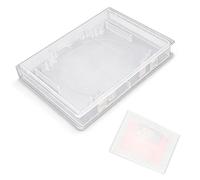 YUPZAR Custodia Universale per Cartucce Gioco Retro Compatibile con SNES N64,Sega Genesis-Scatola Protettiva Trasparente in Plastica Rigida per Conservazione Sicura di Cartucce e Giochi da Collezione