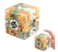 YUPZAR Puzzle complesso a forma di labirinto 3D puzzle cube, giocattolo cubo magico, giocattolo interattivo per l'apprendimento del cubo per feste in classe, compleanno, 8,5 x 8,5 x 8,5 cm