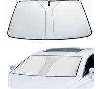 YUQING41 Parasole Auto per Ford F-Series F-150 2023 2024 2025, Parasole Auto Parabrezza Interno Accessori Auto,Black