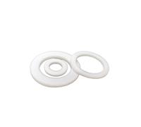 YUQIWANG(レインキのお店) Guarnizione in PTFE Rondella piana Spessore 1,25/1,5/2/3 mm Resistente alla corrosione ad alta e bassa temperatura Anti-invecchiamento for flangia ID*OD*CS(6x12x3mm)