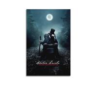 YUQLAGA Poster su tela da parete con Abraham Lincoln Vampire Hunter, per soggiorno, camera da letto, sala giochi, ufficio, 60 x 90 cm