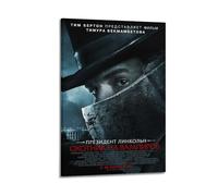 YUQLAGA Poster su tela da parete con Abraham Lincoln Vampire Hunter, per soggiorno, camera da letto, sala giochi, ufficio, 50 x 75 cm