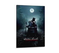YUQLAGA Poster su tela da parete con Abraham Lincoln Vampire Hunter, per soggiorno, camera da letto, sala giochi, ufficio, 20 x 30 cm