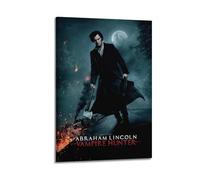 YUQLAGA Poster su tela da parete con Abraham Lincoln Vampire Hunter, per soggiorno, camera da letto, sala giochi, ufficio, 20 x 30 cm
