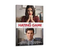 YUQLAGA Poster su tela da parete con motivo The Hating Game, per soggiorno, camera da letto, sala giochi, ufficio, 40 x 60 cm