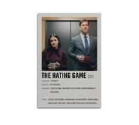 YUQLAGA Poster su tela da parete con motivo The Hating Game, per soggiorno, camera da letto, sala giochi, ufficio, 40 x 60 cm