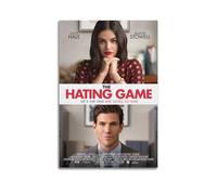 YUQLAGA Poster su tela da parete con motivo The Hating Game, per soggiorno, camera da letto, sala giochi, ufficio, 40 x 60 cm