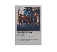 YUQLAGA Poster su tela della Dead Poets Society per soggiorno, camera da letto, sala giochi, ufficio, 50 x 75 cm