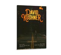 YUQLAGA Poster su tela di David Kushner, per soggiorno, camera da letto, sala giochi, ufficio, 50 x 75 cm