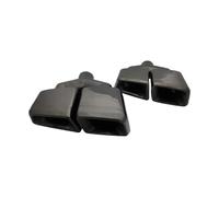 YUQUDGELKY 1 Paio Di Terminali Di Scarico AMG Racing Car In Acciaio Inox 304 Per Mercedes Per Benz ML W166 GL X166 2011 2012 2013(NERO,Y type)