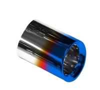 YUQUDGELKY 1 Pezzo Per X3 G01 X4 G02 2019 2020 2021 2022 Terminale Di Scarico Per Auto In Acciaio Inox, Accessorio Per Auto(Blu)