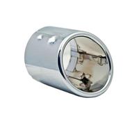 YUQUDGELKY 18307536038 Terminale Di Scarico Cromato Per Auto In Acciaio Inox Per 5 F01 F02 E60 E61 2007 2008 2009 2010