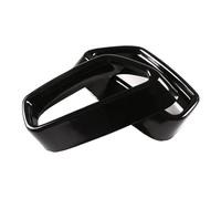 YUQUDGELKY 2 Pezzi Per Serie 5 6 GT G30 G38 G32 2018 2019 2020 2021 In Acciaio Inox Protezione Per Terminale Di Scarico(Glossy Black a)
