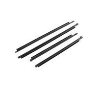 YUQUDGELKY 4 Pezzi Per TOYOTA Per 4RUNNER 1996-2001 Accessori Auto Modanatura Esterna Per Cintura In Vetro Portiera